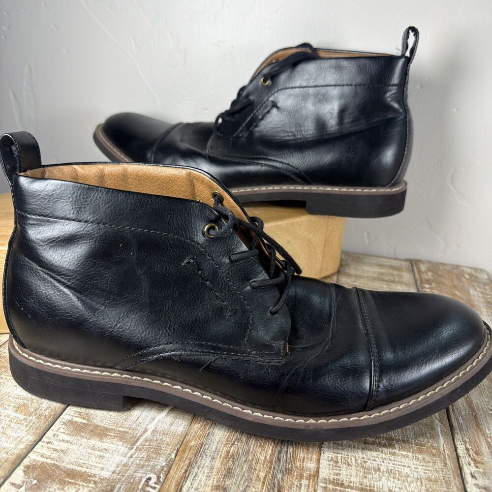 Tommy Hilfiger Giffy Black Chukka Boots Men’s 10.5
